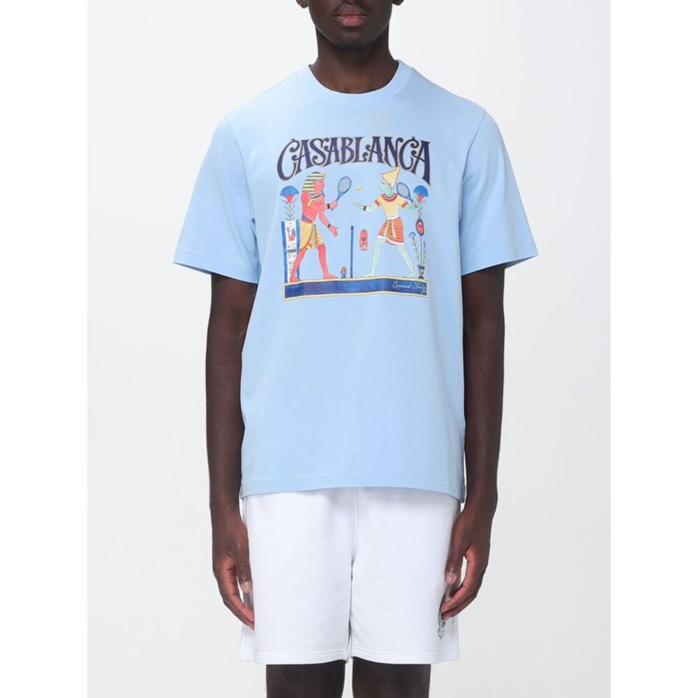 Casablanca T-Shirt Men Blue